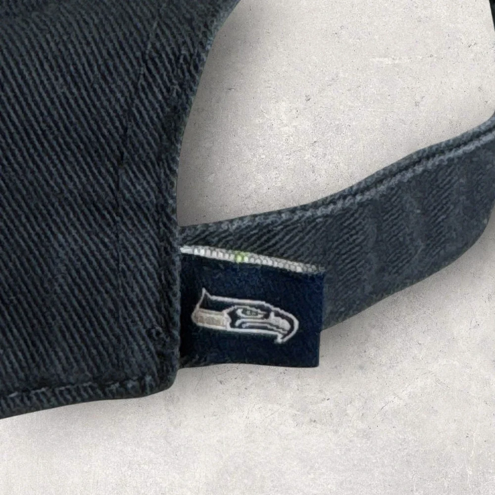 '47 Seattle Seahawks Hat Women's‎ OSFA Black Neon Script Adjustable